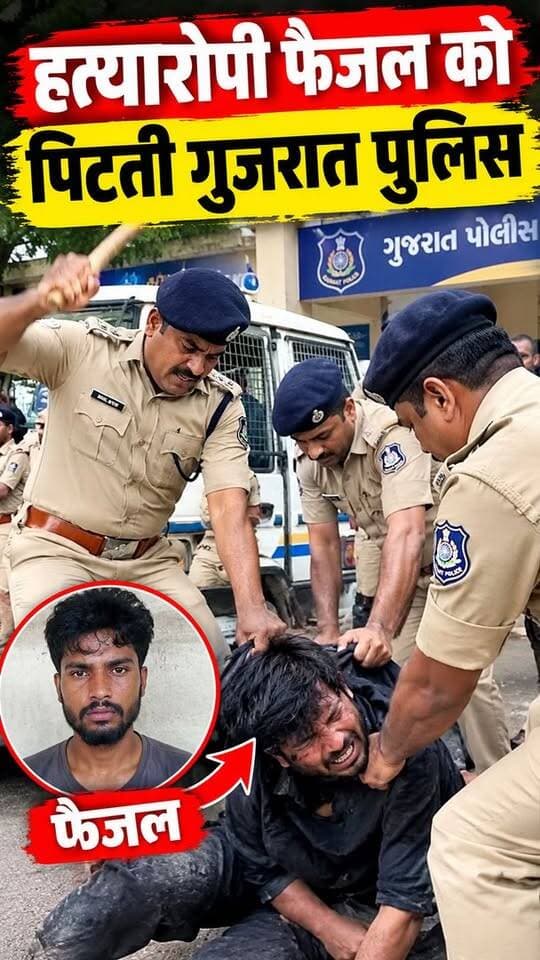 दो व्यक्ति के हत्यारे का रीक्रिएट सिन दोहराती पुलिस #gujratnews #salamindia18 #viralnews #todaynews #breakingnews