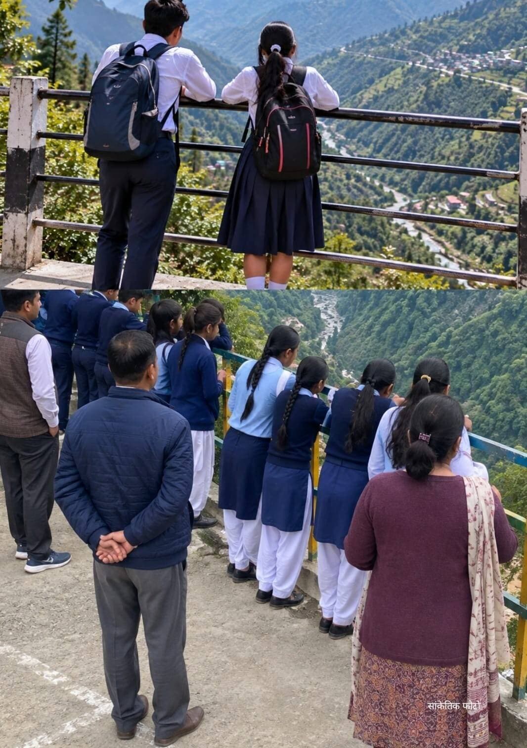 उत्तराखंड पहाड़ के विद्यालय में छात्र-छात्रा की एक साथ गई जिंदगी पूरे क्षेत्र में...see more