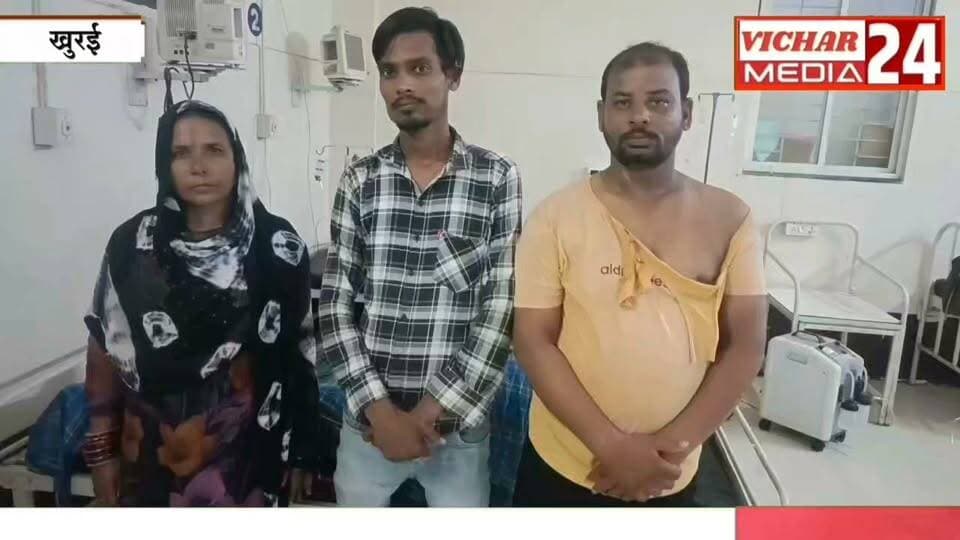 एक बात ने बिगाड़ा रिश्तों का समीकरण #khurainews #police #maarpeet #hospitality