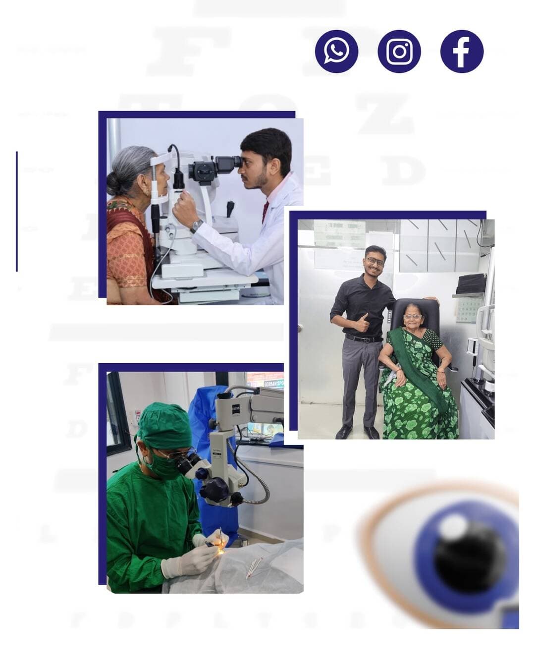Because your eyes deserve the best ๐โจ
Experience precision, care, and confidence with every treatment at Akshar Eye Hospital.
Book your consultation today!
๐ +91 88663 42242
๐ Address: 228, Royal Arcade, Sarthana Jakatnaka, Surat.
<nis:link nis:type=tag nis:id=besteyecare nis:value=besteyecare nis:enabled=true nis:link/> <nis:link nis:type=tag nis:id=trusteddoctors nis:value=trusteddoctors nis:enabled=true nis:link/> <nis:link nis:type=tag nis:id=clearvision nis:value=clearvision nis:enabled=true nis:link/>