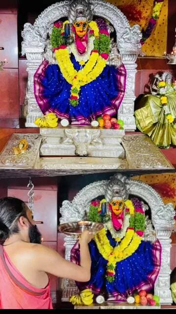 అమ్మవారి శక్తివంతమైన ప్రభాత హారతి | ఏడుపాయల దుర్గమ్మ నిజరూప దర్శనం