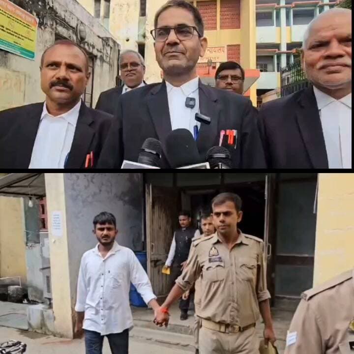 गाजीपुर।
नाबालिग लड़की से दुष्कर्म के आरोपी को 20 वर्ष की सजा।
पाक्सो कोर्ट ने दी 20 वर्ष कठोर कारावास की सजा।
सैदपुर थाना क्षेत्र का 14 सितम्बर 2021 का मामला।
#GhazipurNews