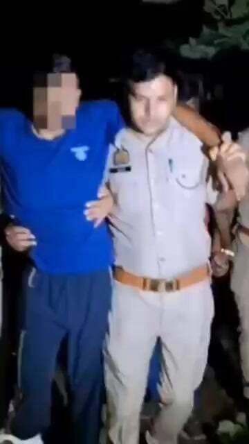 हापुड़- गौकश बदमाशों से पुलिस की हुई मुठभेड़ #shorts