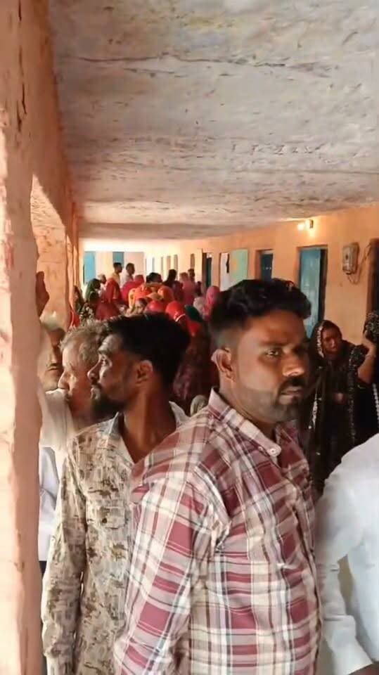 #भोपालगढ़ में जबरदस्त मतदान का उत्साह!!
