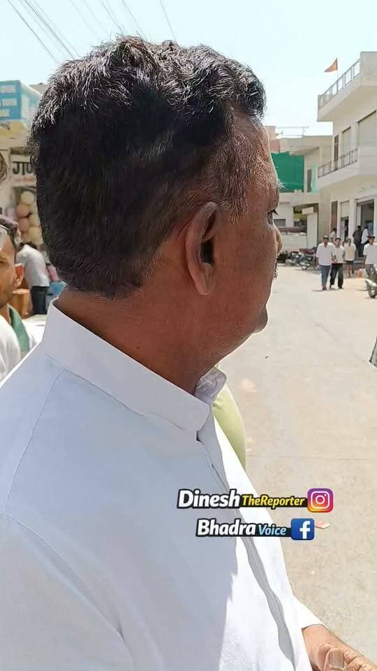 भादरा विधायक संजीव बेनीवाल ने शांतिपूर्ण मतदान करने की अपील करते हुए ज्यादा से ज्यादा मतदान करने का किया आह्वान