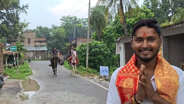 पूसारोड, शोभा यात्रा #samastipur#bihar #viral #trendingreels #trendingnow