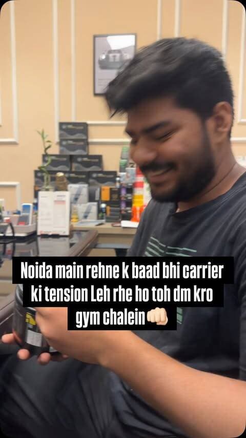Gym jao bhai gym 😂🤪
.
.
.
.
.
.
.
.
.
.
.
.
.
#gym #noida #thisisnoidacity #awara