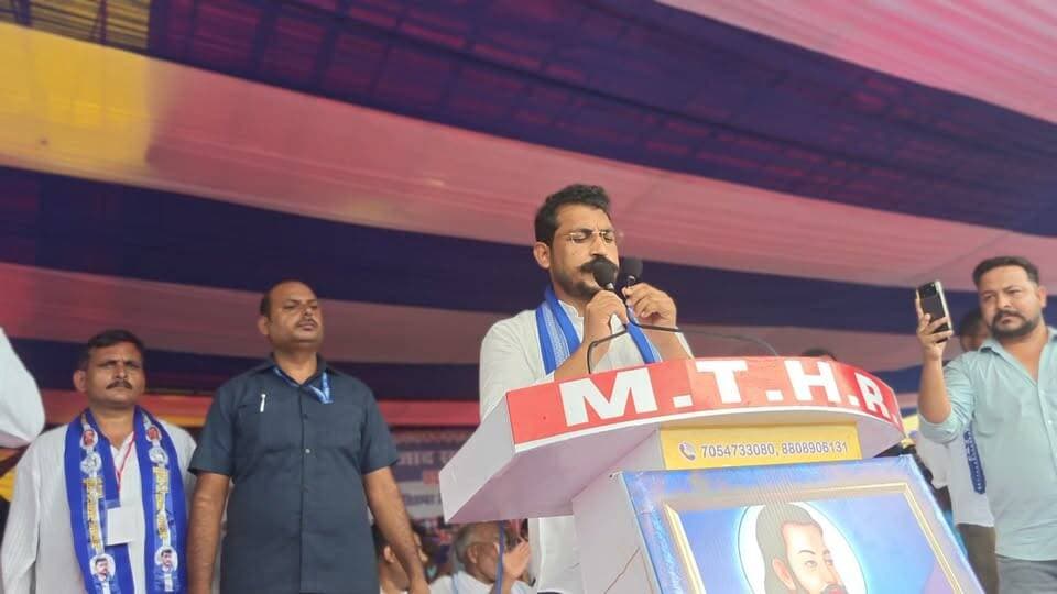कार्यक्रम में अनुशासन बनाए रखने की अपील, चंद्रशेखर आजाद ने दी सख्त हिदायत #खबरेंअभीतक #KhabareAbhiTak #ChandrashekharAzad