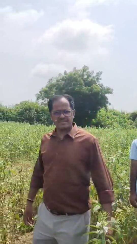#चित्रकूट
अतिवृष्टि /बाढ़ से प्रभावित गांवों में फसल का निरीक्षण कर रहे जिलाधिकारी
कर्वी ब्लॉक अंतर्गत भरथौल गांव पहुंचे जिलाधिकारी