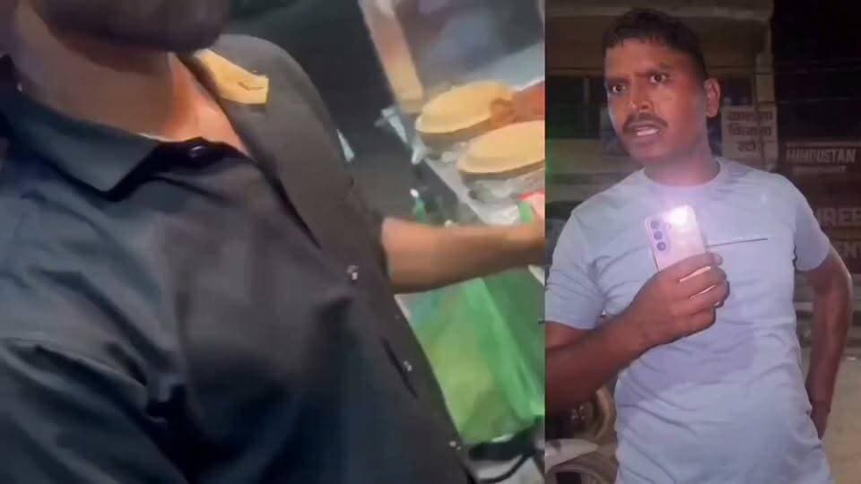 अमरोहा में सिपाही की गुंडागर्दी! नशे में धुत होकर फास्ट फूड वाले पर बरसाए ताबड़तोड़ थप्पड़, वीडियो वायरल