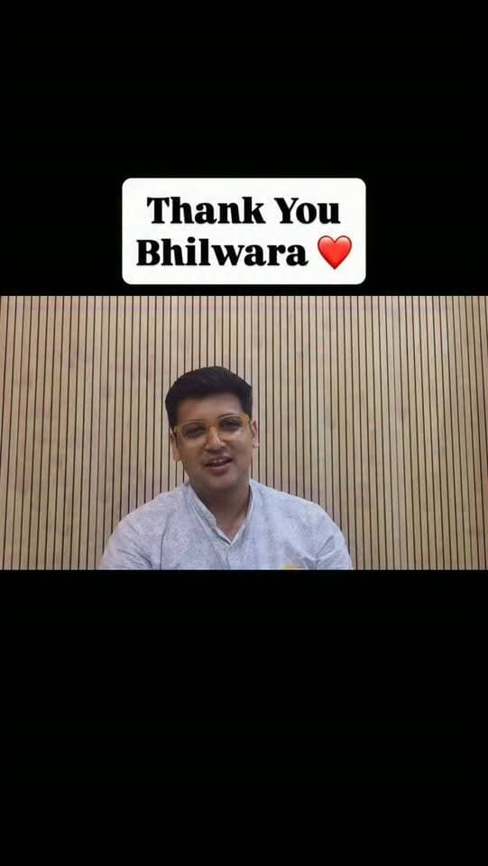 Thank You Bhilwara ❤️