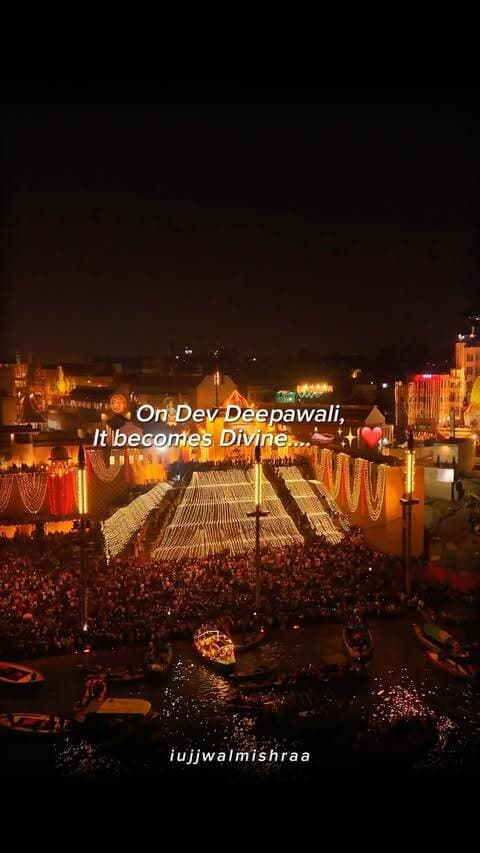 Dev Deepawali 🪔✨
Do follow @iujjwalmishraa for more
#kashi #explorepage #devdeepawali #trending #viral