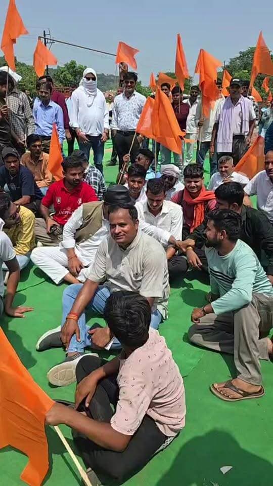 स्वर्ण समाज ने लक्ष्मी बाई मैदान में भरी हुंकार...
