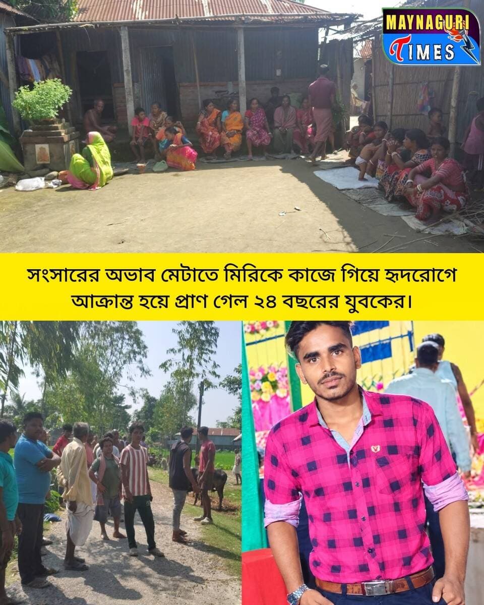 <nis:link nis:type=tag nis:id=জোড়পাকড়ি nis:value=জোড়পাকড়ি nis:enabled=true nis:link/> মাত্র ৪ দিন আগে অভাবের সংসারে হাল ধরতে কাজে গিয়েছিলেন, আর ফিরলেন নি'থর দে'হে!