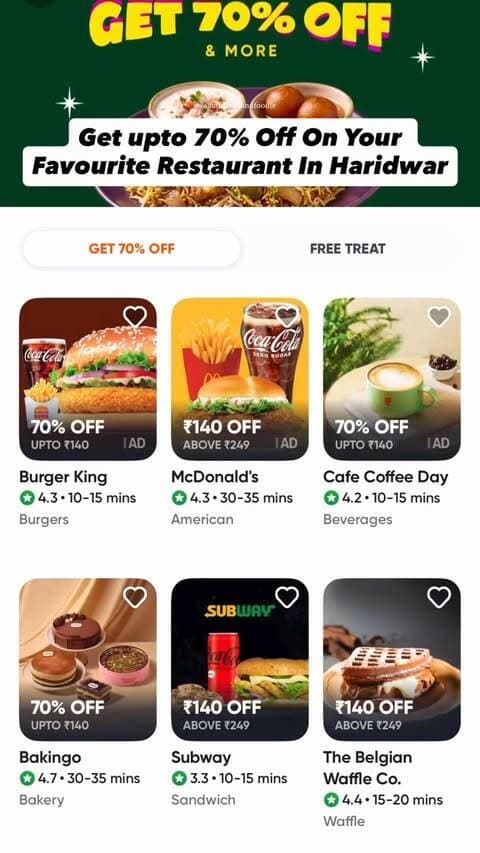 Biggest Offers In Haridwar😍
Order Now on @swiggyindia
Share with your friends❤️
Follow for more..
#haridwar #haridwar🙏 #haridwar🙏🏻❤️☯🕉 #haridwardiaries❤️ #haridwar_vibes