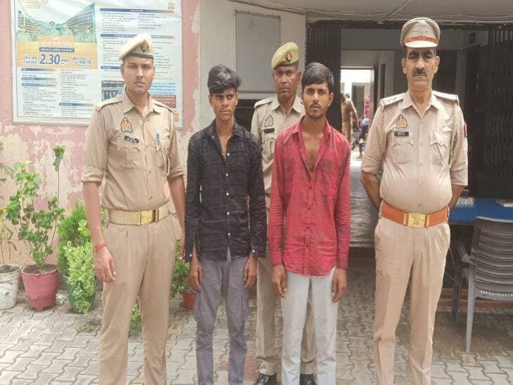 *शाहजहांपुर में सामूहिक दुष्कर्म के दो आरोपी गिरफ्तार:* बहन को बुलाने गई युवती के साथ किया था रेप, थाना आरसी मिशन पुलिस ने की कार्रवाई।