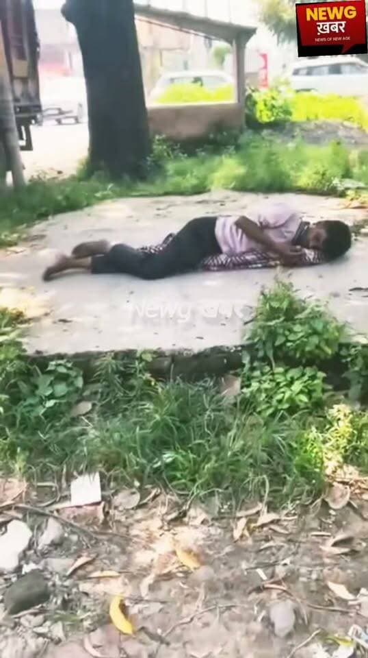 बरोटीवाला में गले में सांप डालकर घूमते युवक का वीडियो वायरल