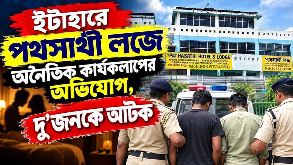 ইটাহারে সরকারি পথসাথী লজে অনৈতিক কার্যকলাপের অভিযোগ, আটক দুই
#BreakingNews
#itahar
#UttarDinajpur