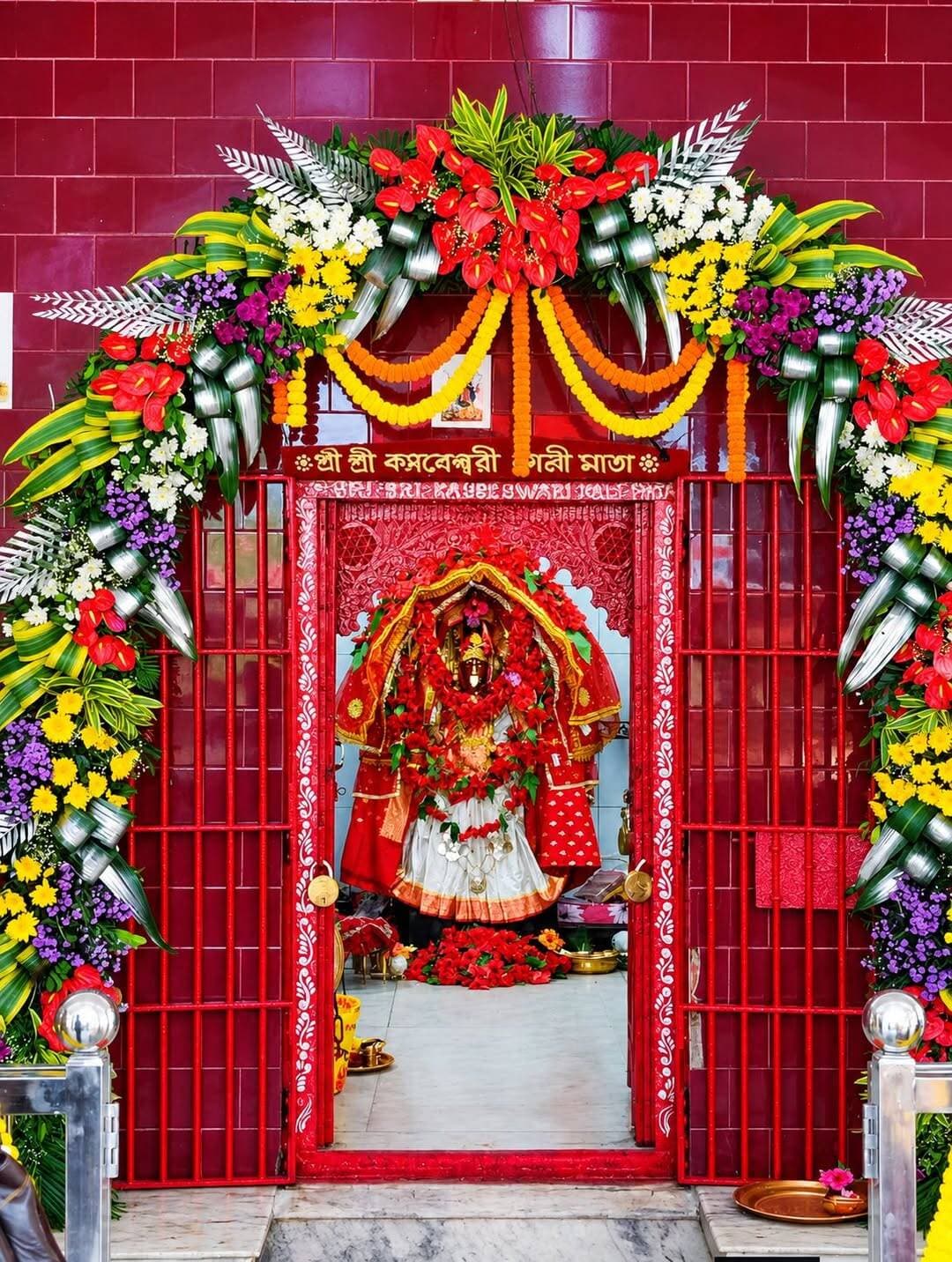 কৌশিকী অমাবস্যার দিনৈ
কসবেশ্বরী দেবীর স্বরূপ দর্শন। ।