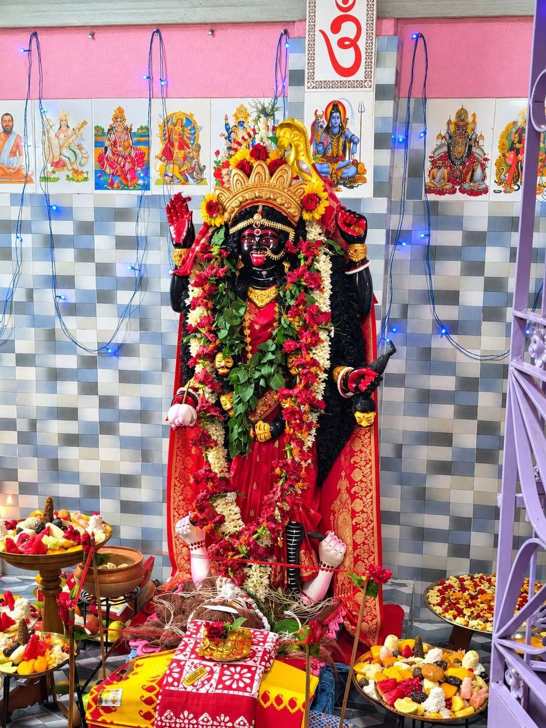 কৌশিকী অমাবস্যার পূর্ণতিথিতে শ্যামা মায়ের অপার স্বরূপ দর্শন।