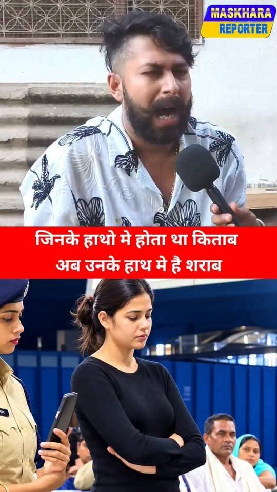 कभी जिनके हाथ मे होता था किताब अब उनके हाथो मे है..