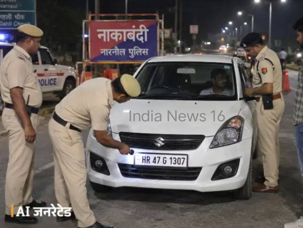 <nis:link nis:type=tag nis:id=narnaul nis:value=Narnaul nis:enabled=true nis:link/> फर्जी नंबर प्लेट लगी <nis:link nis:type=tag nis:id=swift_dzire nis:value=Swift_Dzire nis:enabled=true nis:link/> कार पकड़ी।