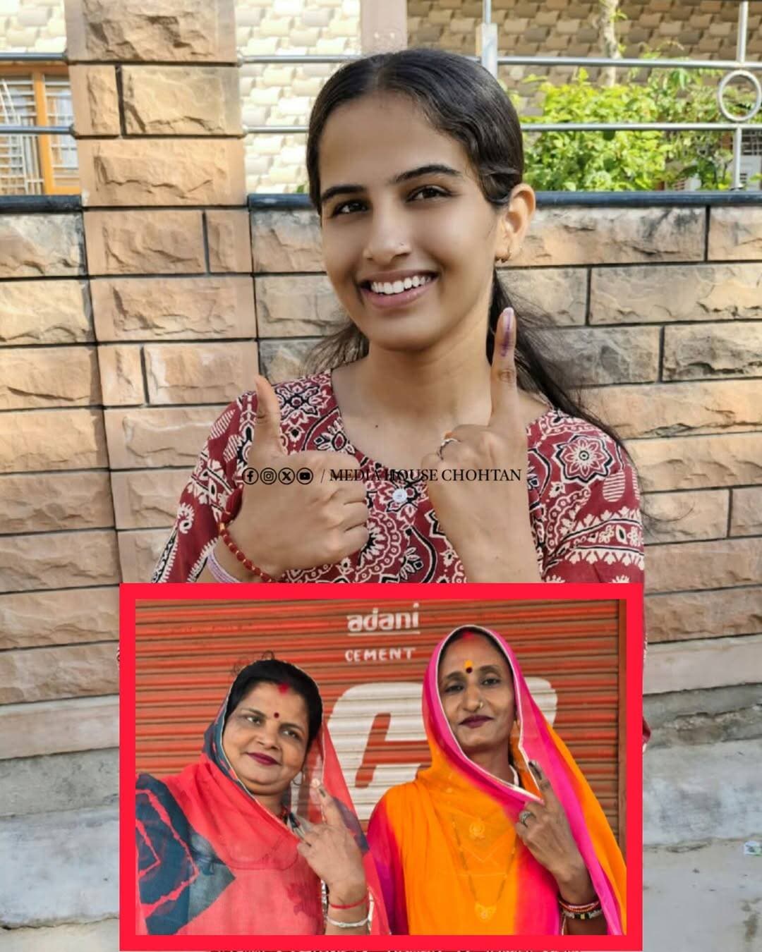 मतदान करने के लिए छात्राओं सहित महिलाओं में उत्साह...
दोपहर 1:00 बजे तक 66 प्रतिशत हुआ मतदान.....