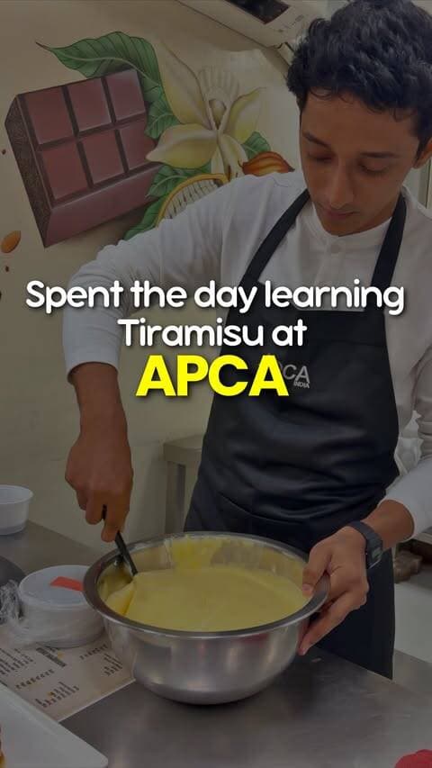 From a foodie to making my own Tiramisu👨🍳🍰
Got a chance to attend a hands on Tiramisu making session at APCA Academy of Pastry & Culinary Arts with Chef Nishant Shetty.
From learning the basics to getting the perfect cream consistency, layering and presentation it was such a fun experience
And yes… I got to take my Tiramisu home
📍 APCA, Marol, Mumbai
#APCA #AcademyOfPastryAndCulinaryArts #Tiramisu #TiramisuLovers #MumbaiFoodie MumbaiFoodBloggers FoodExperience CulinaryArts PastryArts Marol