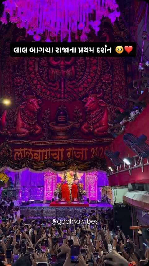 लाल बागचा राजा ❤️
.
.
@godhra.vibes
.
.
#mumbai #ganpatibappamorya #lalbaughcharaja #lalbagcharaja #ganpatibappa