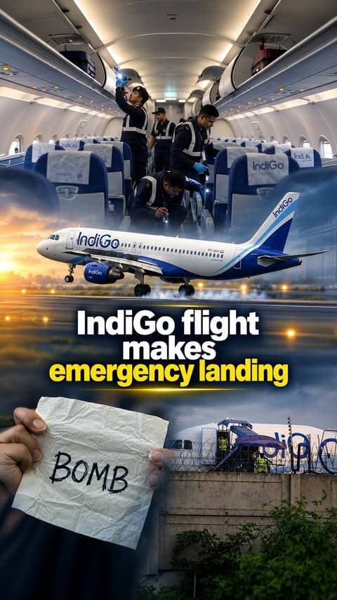 An IndiGo Lucknow–Dammam flight with 107 passengers diverted and made an emergency landing following a written bomb threat discovered onboard—marking another major security scare right after the recent Air India incident.
Stay tuned for updates as investigation continues.
#indigo #ahmedabadairport #landing #amdavad #airindia
(Indigo Flight Emergency Landing in Ahmedabad, Emergency Landing in Ahmedabad, Bomb Threat in Indigo Flight Ahmedabad Emergency Landing)