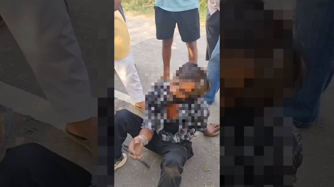 पिलखनी गांव में पकड़ा गया ट्यूबवेलों से दिन में तारे काटता हुआ #AmbalaNews #Moter #Farmer #Theft