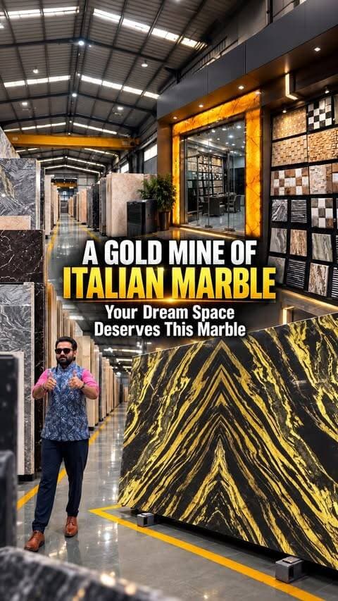 Luxury begins with the right stone. ✨
At Sai Italian Marble near Ognaj, explore 200+ varieties of natural Italian marble, exotic stones and premium granites, sourced directly for architects, builders and homeowners.
With 30 years of industry experience and a legacy since 1995, Sai Italian Marble is known for premium quality, unique designs and competitive pricing — trusted by some of Amdavad’s leading builders.
📍 4/2, Nr. Rajkalp Mudranalay, Dantali, Village Lapkaman,
Ta. Dascroi, Dist.
📞 +91 97240 51909
#SaiItalianMarble #ItalianMarble #Amdavad #LuxuryInteriors #NaturalStone