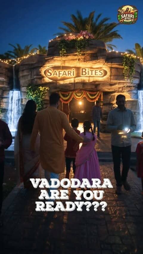 Vadodara, get ready for a Ganesh Utsav experience like never before! 🙏🐘🌿
Step into Vadodara’s first AC Jungle Pandal at Safari Bites and experience Bappa’s divine presence amidst an exciting jungle-themed setup — perfect for the whole family. ✨
📍 Safari Bites, Beside Indian Oil Petrol Pump, Chandan Cinema to Koyali Road, Sherkhi Village, Vadodara
Come, take Bappa’s blessings & make beautiful festive memories! ❤️
#SafariBites #GaneshUtsav #GanpatiBappaMorya #Vadodara #GaneshFestival
