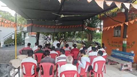 गणेश चतुर्थी, डोल ग्यारस एवं अनंत चतुर्दशी को लेकर सुनेरा थाने में शांति समिति की बैठक