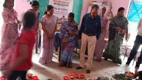शाजापुर जिले में 9वें राष्ट्रीय पोषण माह के तहत आंगनवाड़ी केंद्रों पर जागरूकता कार्यक्रम आयोजित