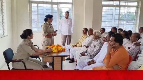 एसडीओपी की अध्यक्षता में मोहन बड़ोदिया थाने में शांति समिति की बैठक सम्पन्न