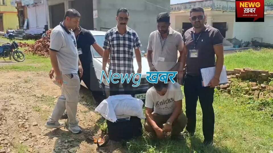 नशा तस्करी पर बड़ा प्रहार,3.700 किलो चूरा पोस्त के साथ आरोपी गिरफ्तार, मारुति कार जब्त
