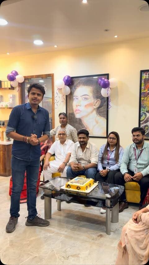 THE JAWED HABIB SALON SHIVDHARA DARBHANGA ANNUAL WEEK CELEBRATION ♥️ || #beauty #makeup #viral #darbhanga #new