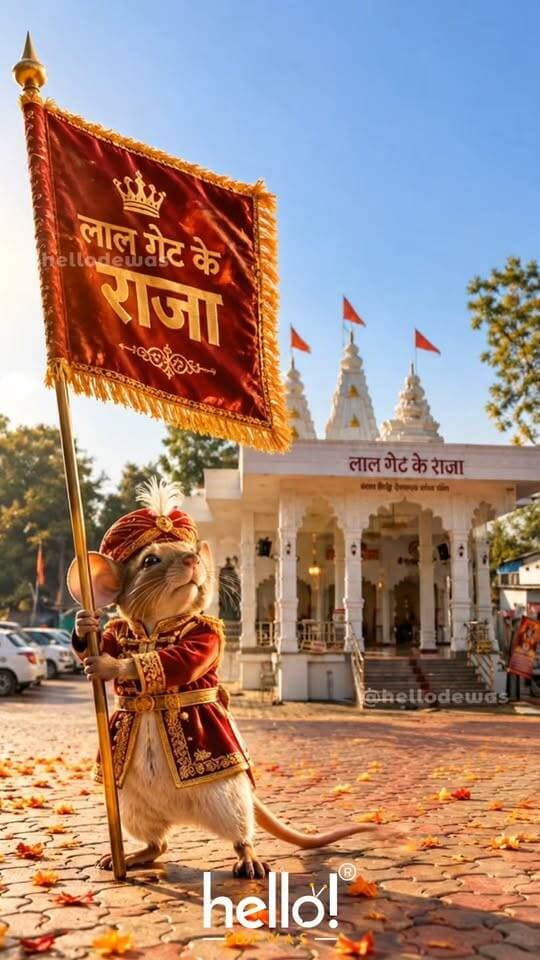 लाल गेट के राजा के आगमन में कुछ पल शेष...
#dewas #ganeshutsav