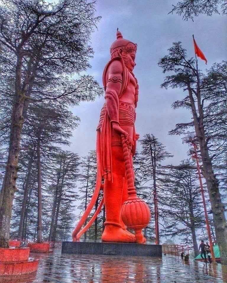 शिमला, जाखू मन्दिर में हनुमान जी के दिव्य अलौकिक दर्शन.