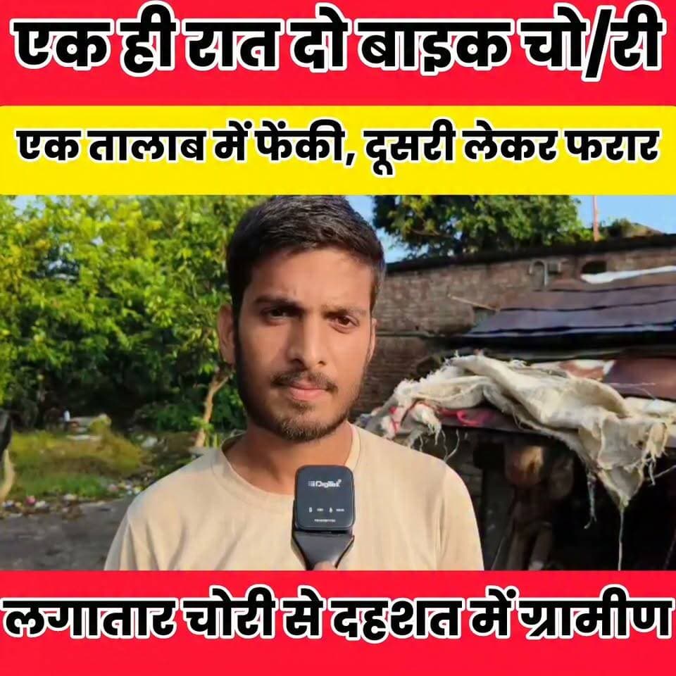 लगातार चोरी से दहशत में ग्रामीण, अब रात में पहरा देने को मजबूर..
Sheikhpura Collectorate Sheikhpura Hunt New Randhir Kumar Soni DRCC Sheikhpura Sheikhpura Police बात मनकौल गांव की सनैया पंचयात News Bihar pk #BiharNews #Sheikhpura #dmsheikhpura
