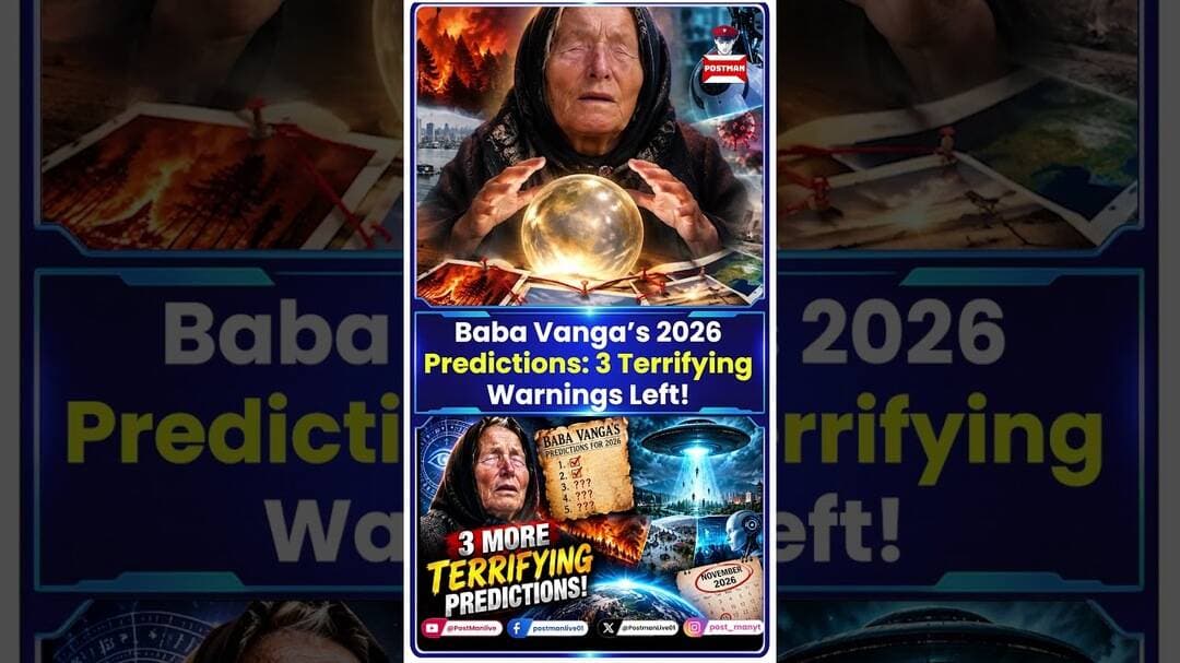 Baba Vanga predictions natural disasters 2026 | #ytshorts #shortsvideo #shorts