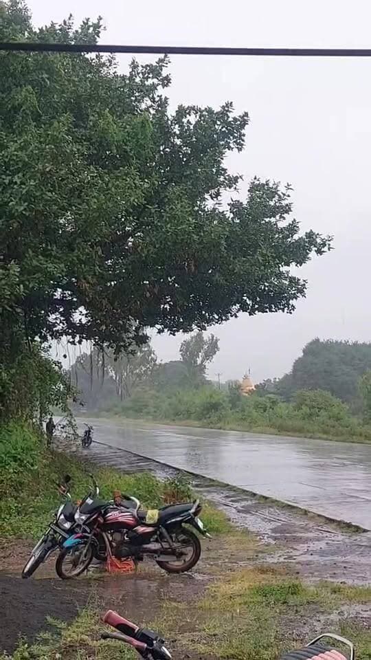 जालना जिल्ह्यातील अंबड येथे १ तास पासून पाऊस सुरू लाईव्ह