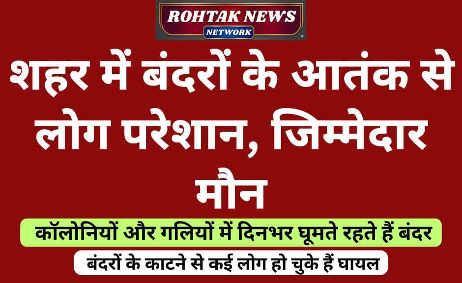 बड़ी खबर
<nis:link nis:type=tag nis:id=rohtaknews nis:value=rohtaknews nis:enabled=true nis:link/> <nis:link nis:type=tag nis:id=rohtakcity nis:value=rohtakcity nis:enabled=true nis:link/> <nis:link nis:type=tag nis:id=haryana nis:value=haryana nis:enabled=true nis:link/> <nis:link nis:type=tag nis:id=breakingnews nis:value=BreakingNews nis:enabled=true nis:link/> <nis:link nis:type=tag nis:id=monkey nis:value=monkey nis:enabled=true nis:link/>