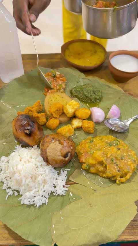 If you’re planning a trip to Varanasi, don’t miss this authentic taste of Banaras! ❤️✨
Baati Chokha Restaurant is all about traditional flavours, desi vibes and a wholesome meal that feels straight from home. From smoky baati to delicious chokha, every bite is packed with authentic flavours! 😍🔥
A must-visit for every food lover exploring Varanasi! 🍽️
📍Baati Chokha Restaurant, Varanasi
#BaatiChokha #VaranasiFood #VaranasiEats #FoodieCouple #FoodInVaranasi