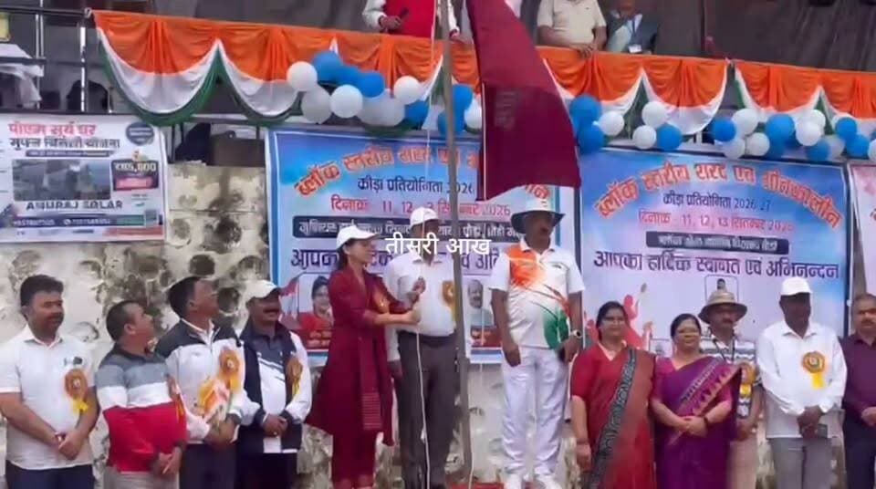 रांसी स्टेडियम में खंडस्तरीय क्रीड़ा प्रतियोगिता का आगाज, खिलाड़ियों ने दिखाया दमखम।