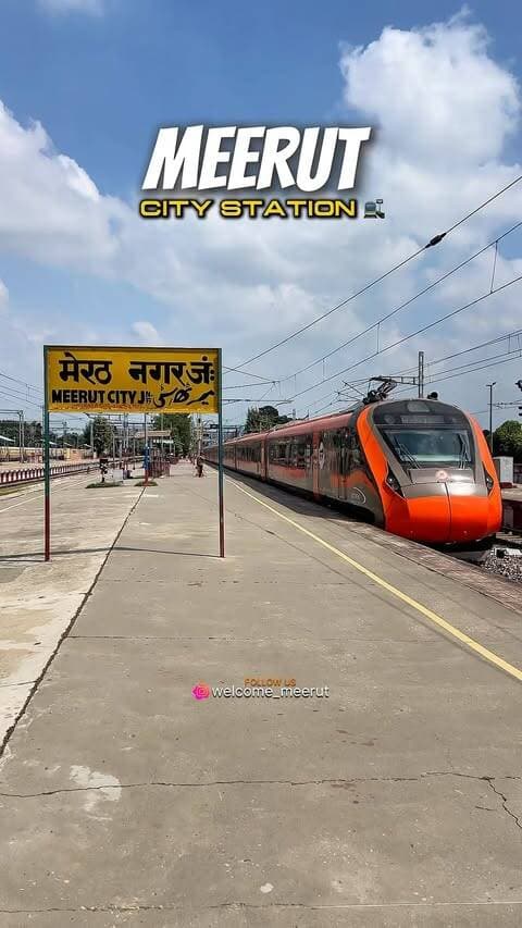 Meerut city station 🚉
#meerut #meerutcity #station #train