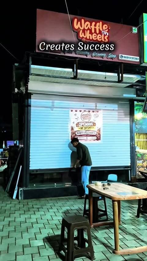 Finally! ❤️ Aap sabke pyaar aur support ki wajah se Waffle on Wheels ki second branch OPEN ho rahi hai! 🧇🔥
📅 14 September | Ganesh Chaturthi 🙏
📍 JK Food Corner, Near JK Hospital, Kolar
Location 📍 - https://maps.app.goo.gl/5JqM6kbrkF3HYBbH9?g_st=ac
Milte hain jaldi! ❤️✨