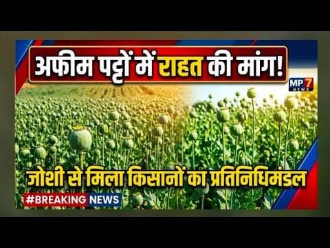 अफीम पट्टों में राहत की मांग | जोशी से मिला किसानों का प्रतिनिधिमंडल #afim_patte #afim_kisan #sansad