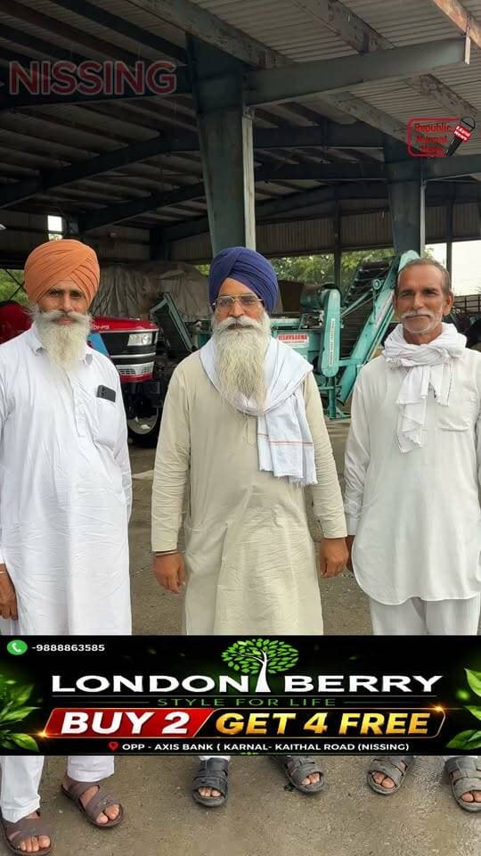 किसान नेता सरदार गुलजार सिंह पहुंचे निसंग की अनाज मंडी में और किसानों के लिए आवाज उठाते हुए